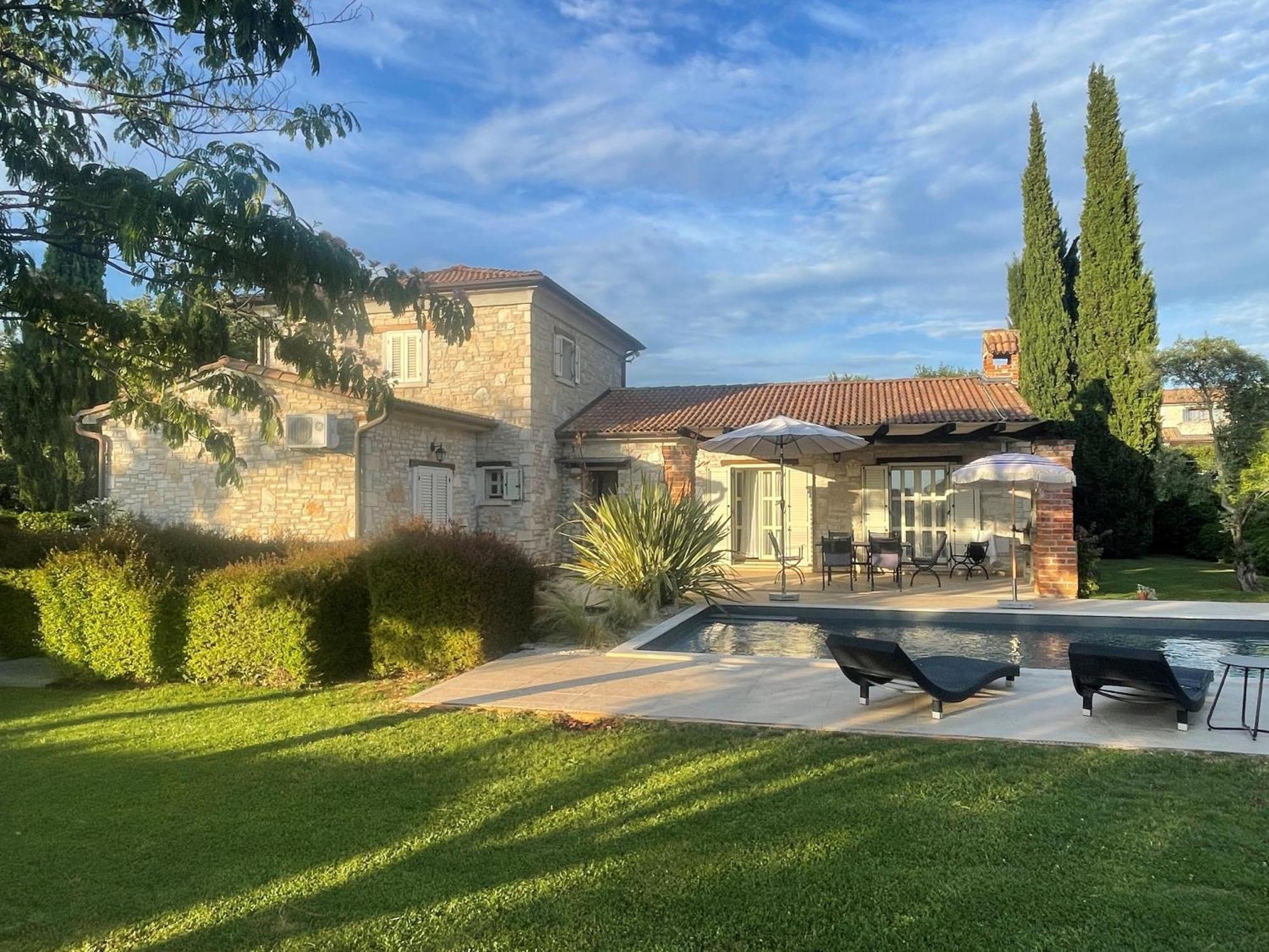 Villa Melissa - Istrisches Steinhaus Mit Pool In Guter Lage Sveti Lovreč Pazenatički Exteriér fotografie