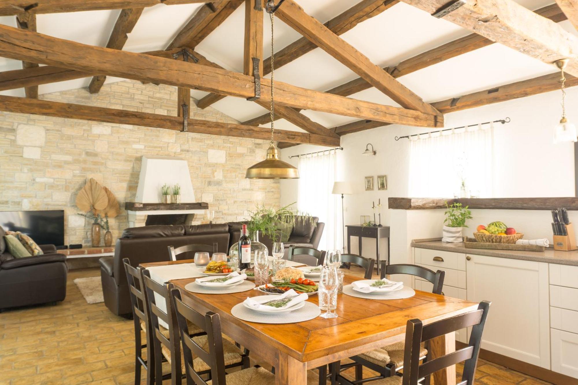 Villa Melissa - Istrisches Steinhaus Mit Pool In Guter Lage Sveti Lovreč Pazenatički Exteriér fotografie